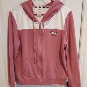 Victoria's Secret Large Zip Up Hoodie